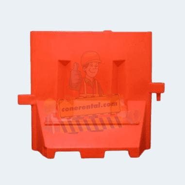 Penghadang Jalan 1 Meter Merah/Putih