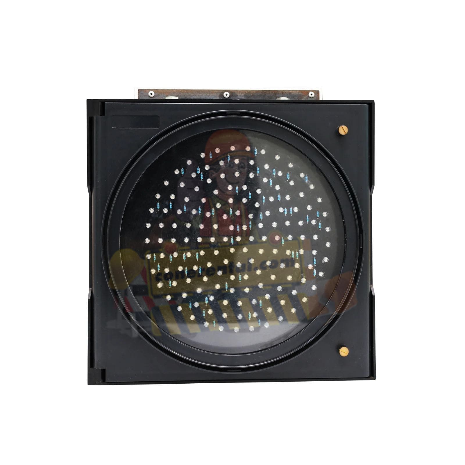 Solar Amber Warning Light — temporary traffic equipment for rent in Malaysia, Cone Rental