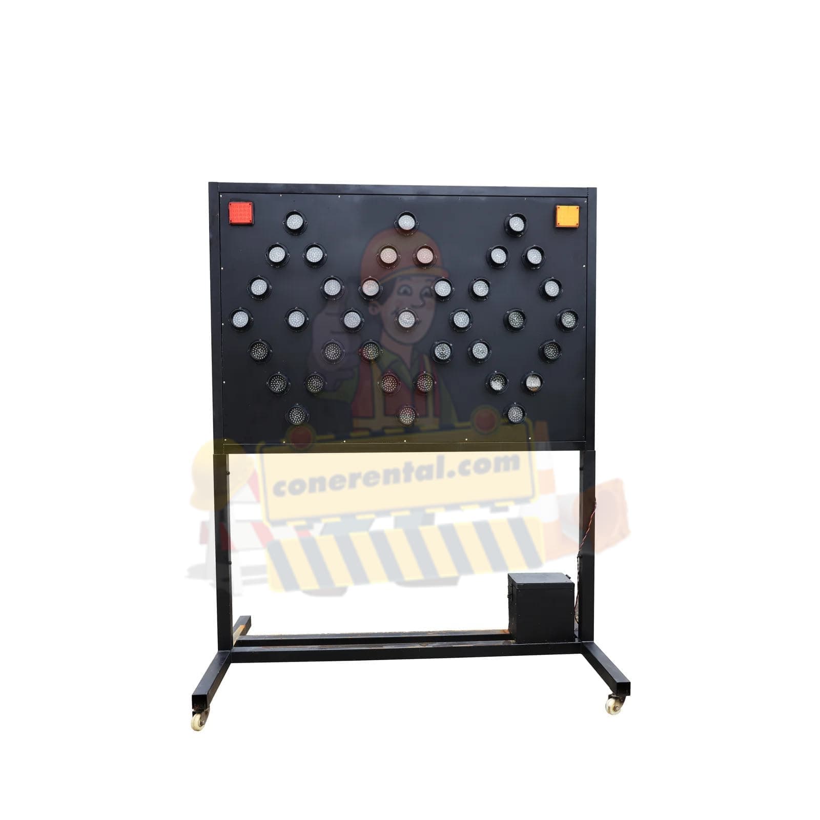 Solar Chevron Board — temporary traffic equipment for rent in Malaysia, Cone Rental