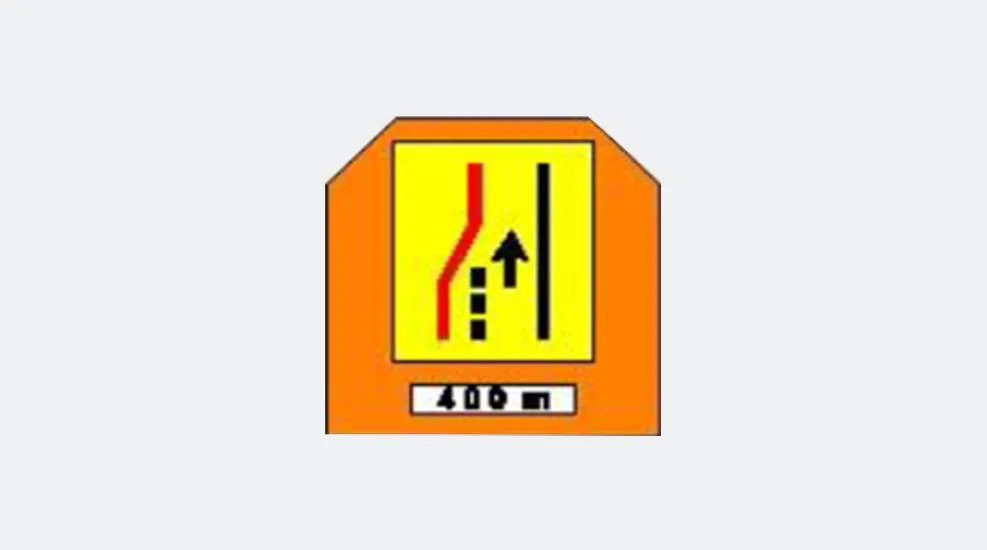 LANE CLOSURE ( 1 LANE )