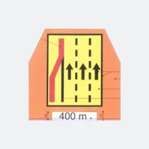 LANE CLOSURE ( 3 LANE )