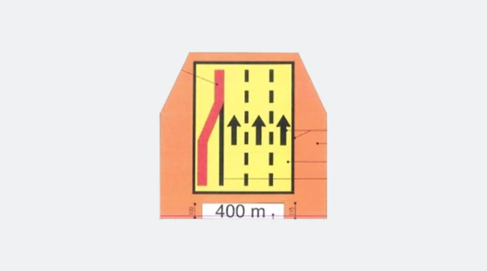 LANE CLOSURE ( 3 LANE )