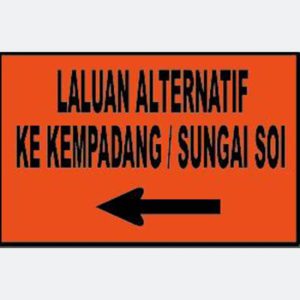 DIRECTIONAL SIGNBOARD